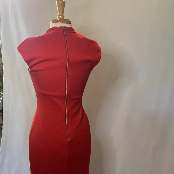Ted Baker London Size 2 bodycon red dress - Picture 5 of 6